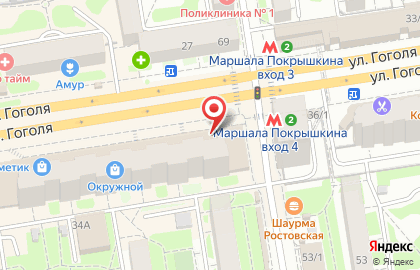 Аптека Фармаимпекс в Новосибирске на карте
