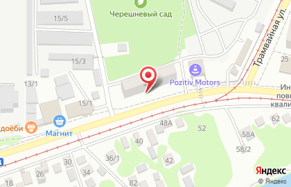 Автомагазин Ласточка в Карасунском районе на карте