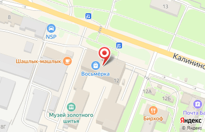 Гипермаркет Магнит в Твери на карте