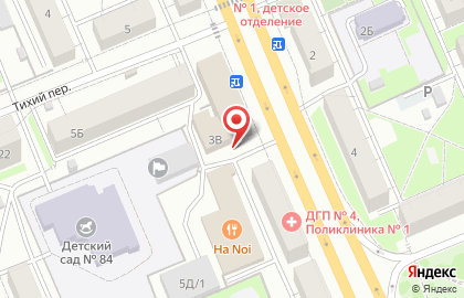 Курьерская служба города, ИП Воронцов И.В. на карте