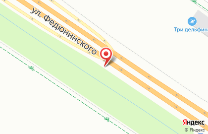 Екатерина на улице Федюнинского на карте