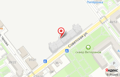EХ на улице Советская 33 на карте