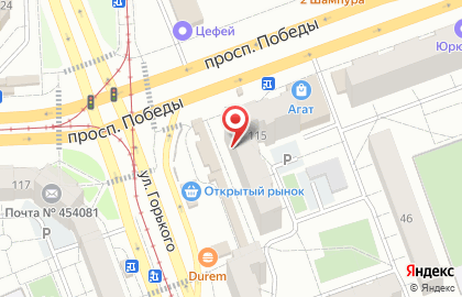 Фирменный магазин Ермолино в Калининском районе на карте