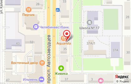 Аптека, ОАО Областной аптечный склад на проспекте Автозаводцев на карте