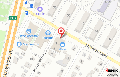 Фитнес-клуб Griff на Морозовской улице на карте