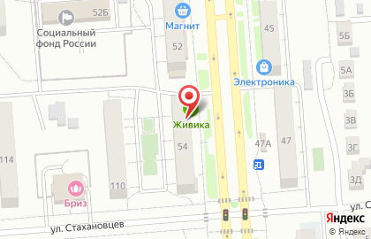 Магазин Красное & Белое на улице Гагарина, 54 на карте