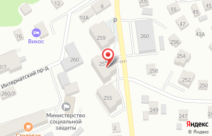 Почтовое отделение №21 в Центральном районе на карте