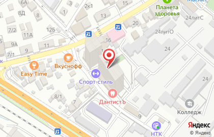 Сервисный центр Smart на Кирпичной улице на карте
