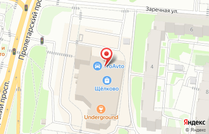 Мебельный салон dmi DЯТЬКОВО на Пролетарском проспекте на карте