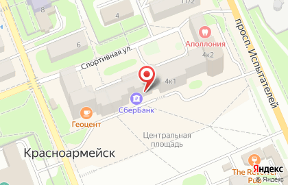 Сруб Клуб на Комсомольской на карте