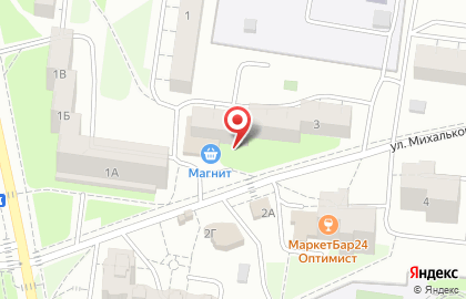Парикмахерская Гламур во Владимире на карте
