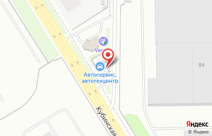Магазин автозапчастей на Московской на карте