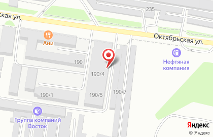 АНИ на Октябрьской улице на карте