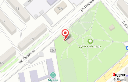 Парк Центральный парк культуры и отдыха на улице Гоголя на карте