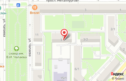 Комплексный центр социального обслуживания населения Ленинского района в Ленинском районе на карте