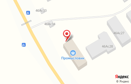 Продуктовый магазин Промысловик на карте