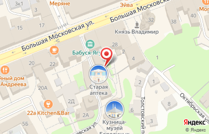 Владимирская хоровая капелла на карте