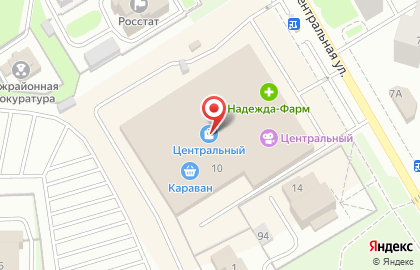 Магазин бытовой техники и электроники Корпорация Центр на Центральной улице на карте