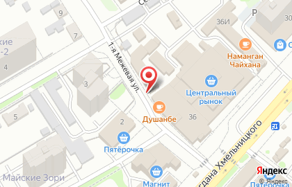 Магазин напитков Винтрест на улице Богдана Хмельницкого на карте