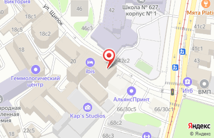 Пиццерия Domino`s Pizza в Замоскворечье на карте