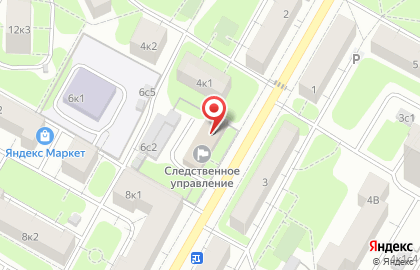 Северо-западного АО Следственное Управление при увд на карте