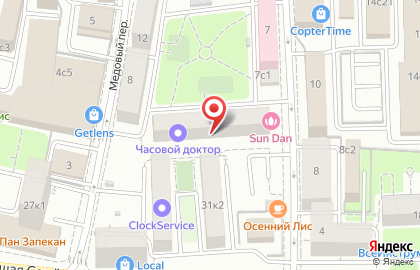 Сервисный центр Твой Сервис в Медовом переулке на карте