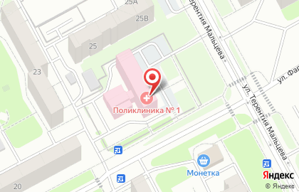 Страховая медицинская компания Астрамед-мс в 1-ом микрорайоне на карте
