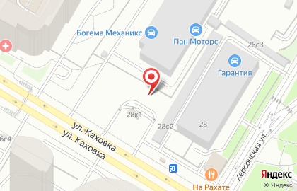 Автомойка Лукойл на Новых Черёмушках на карте