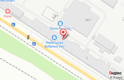 Перетяжка 1 Пермь на карте