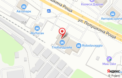 Магазин инструмента и оборудования Кувалда.ру на улице Полушкина Роща на карте