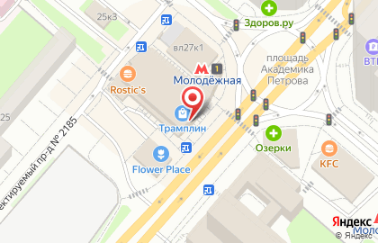 Магазин табачных изделий в Москве на карте