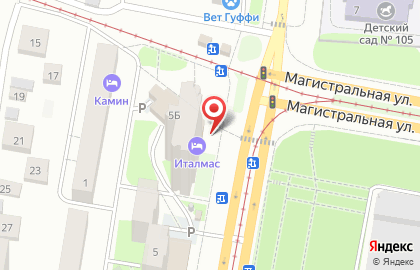 Служба курьерской доставки СберЛогистика на улице Гагарина на карте