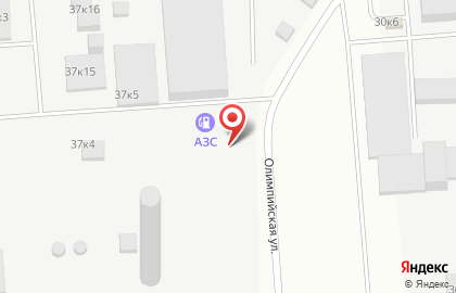 АЗС в Новосибирске на карте