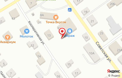 Школа танцев Тандем на Советской улице на карте