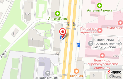 Магазин промышленных товаров Смолоблпотребсоюз на карте