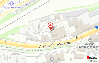 Компания Энергосервис Кубани на ​Ставропольской улице, 5 на карте