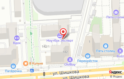 Сервисный центр на улице Шишкова на карте