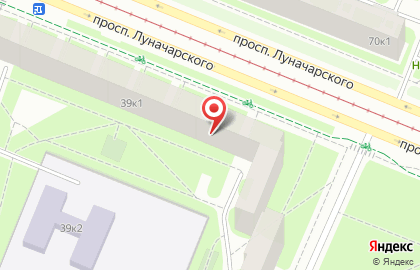 Таис на проспекте Луначарского на карте