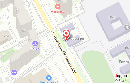 Театр-студия Феникс на улице Николая Островского на карте