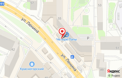 Галерея цветов цветов на улице Ленина на карте