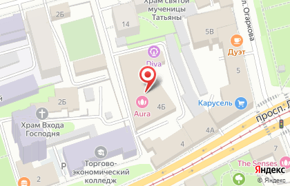 Школа танцев Прима Балерина на карте