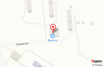 ООО Высота на Горной улице на карте