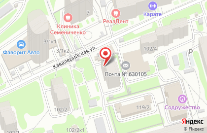 Парикмахерская, ИП Шамов Т.В. на карте