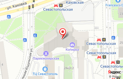 Магазин inФОРМАТ на Севастопольской на карте