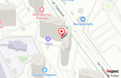Адвокатский кабинет Адвокатская лига на улице Горшина на карте