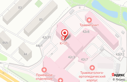 Центр помощи при раке почки А.М. Пшихачева на карте