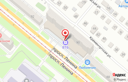Банк ВТБ в Оренбурге на карте
