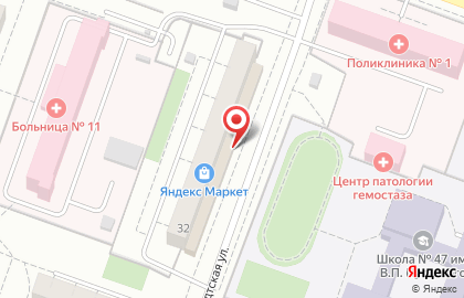 Парикмахерская Кудряшка на Кронштадтской улице на карте