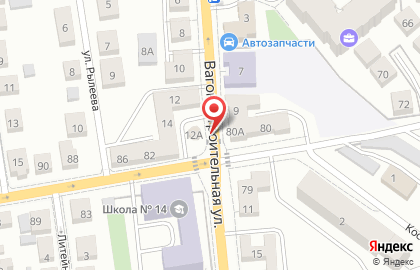 24 на Вагоностроительной улице на карте