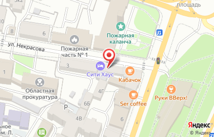 Апартаменты Сити Хаус на карте